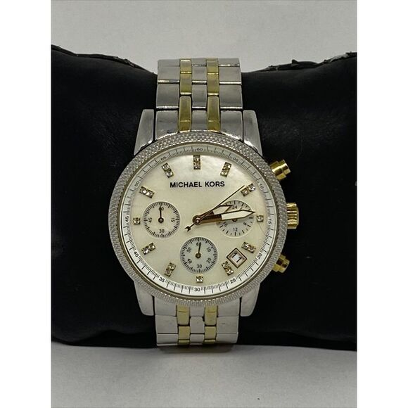 Michael Kors Jet Set MK5057 Women Stainless Steel Analog Dial Quartz Watch VK676 - Picture 1 of 12